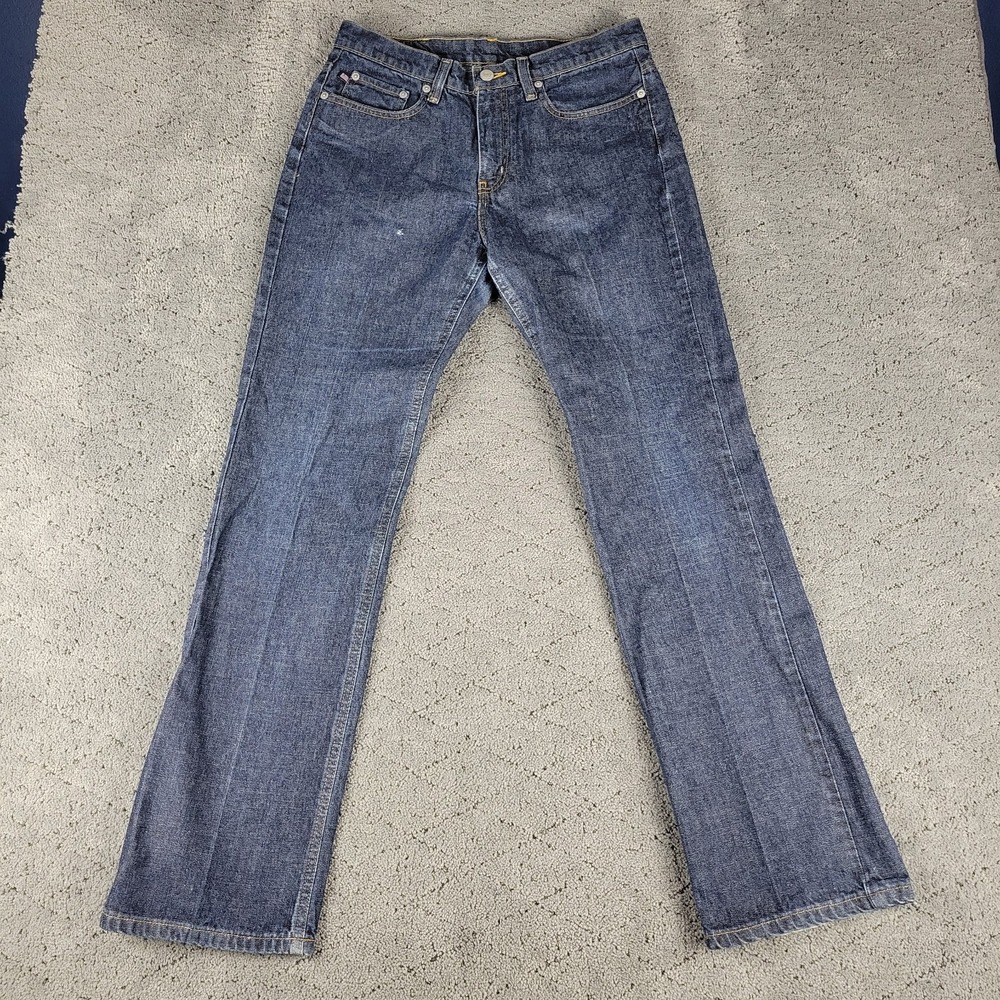 Polo Ralph Lauren Jeans Womens 8 Blue 67 Bootcut Dark Wash Mid Rise Denim